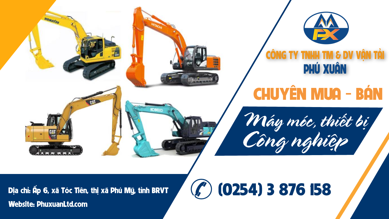Dịch vụ mua bán máy móc thiết bị về công nghiệp đã qua sử dụng