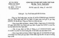 Công văn số 3522-TCT-CS ngày 22 tháng 9 năm 2022
