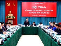 Hội thảo về công tác quản lý, vận hành, sử dụng nhà chung cư 2019